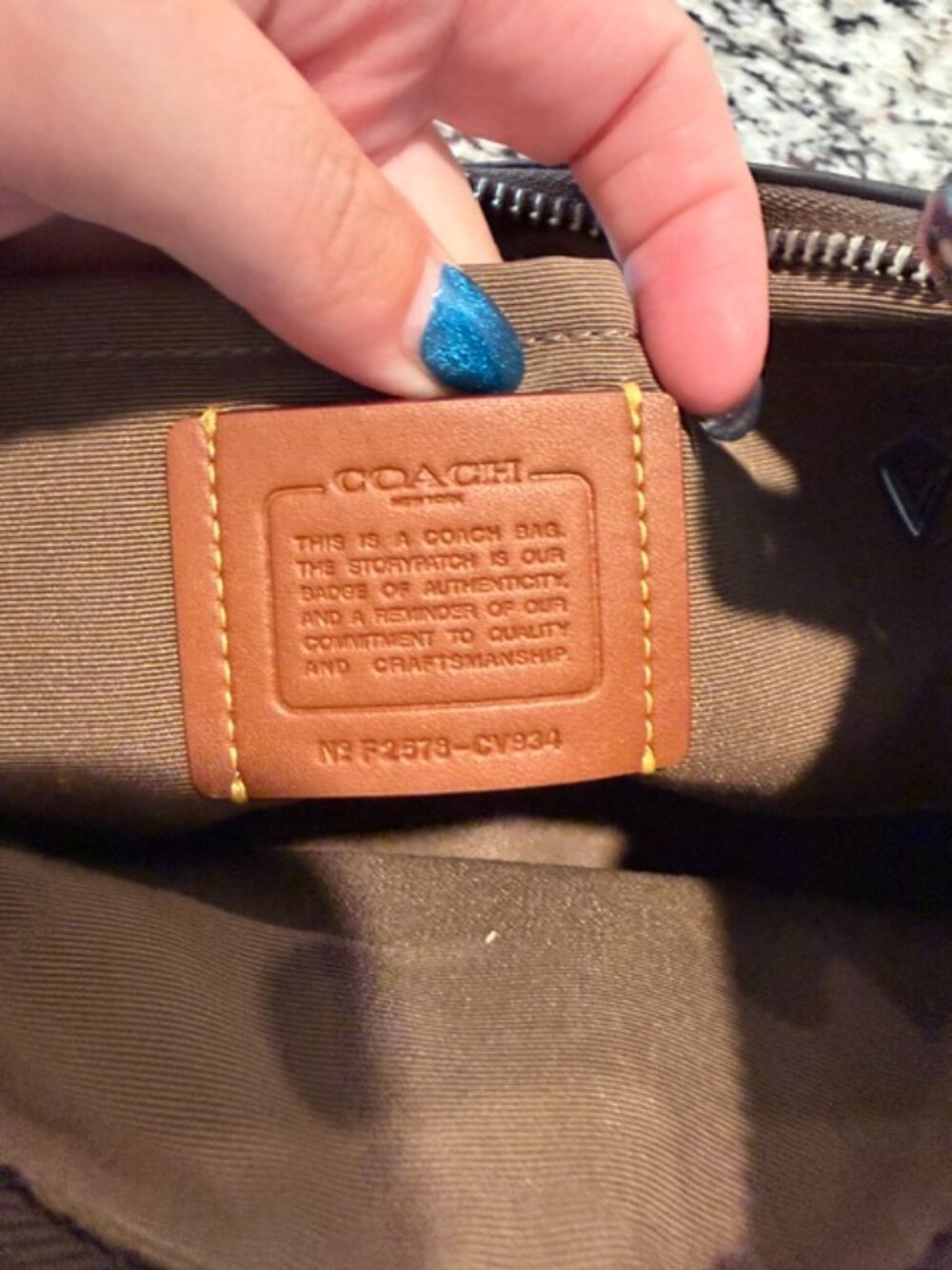 Coach Terry shoulder bag - Picture 2 of 3